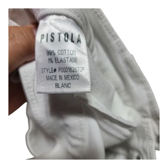Pistola White Flare Jeans Sz 31 - Picture 4 of 4